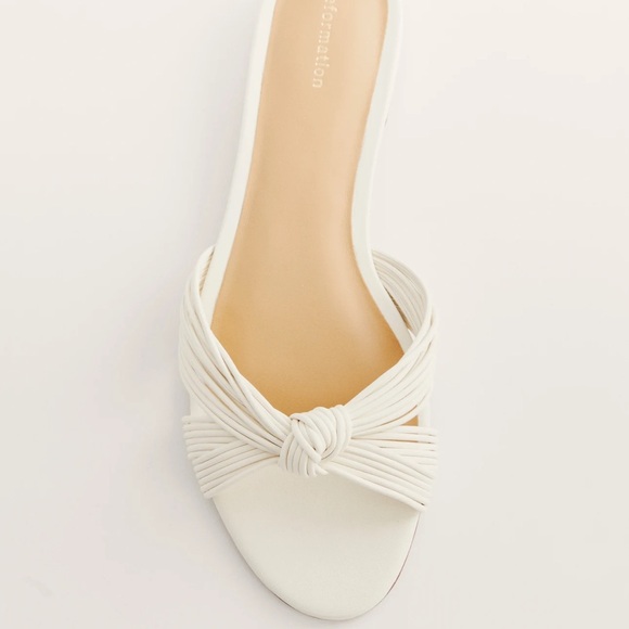 Reformation Peridot Mignon Knot Flat Sandal - Picture 3 of 4